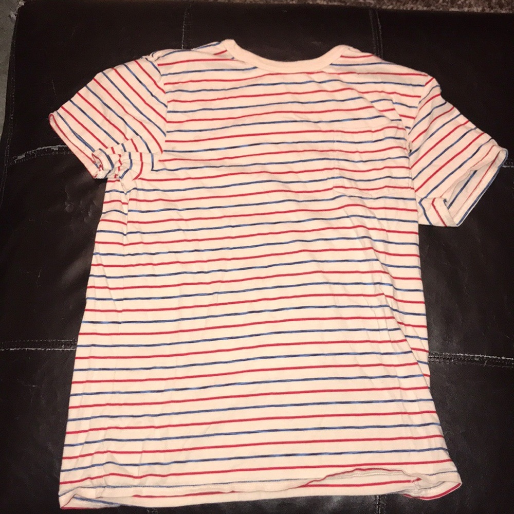 Vintage Vans striped pocket T